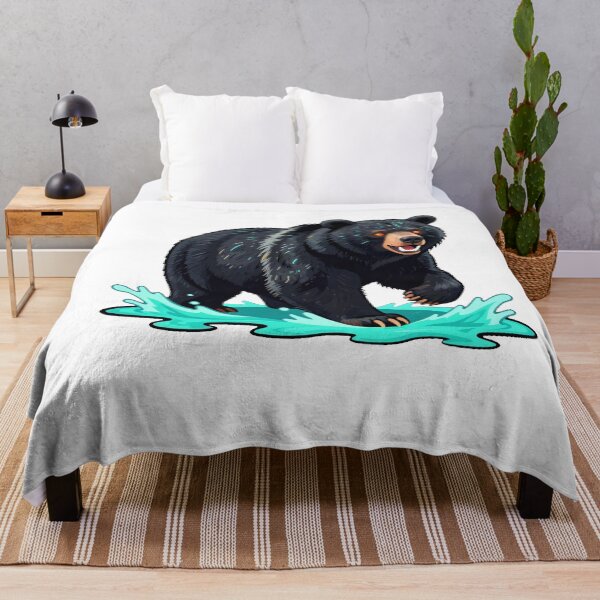 Item preview, Midnight Apex - Bold Neon Black Bear Aesthetic designed and sold by Arc2020.