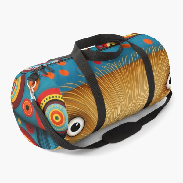 Item preview, Whimsical Capybara Folk Art Portrait designed and sold by ForeverPrintsOK.