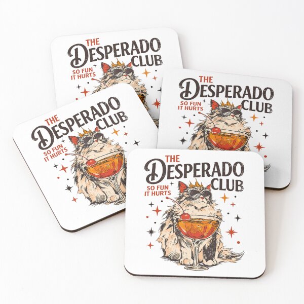 Item preview, Desperado Club Cat Cocktail Vintage Bourbon Humor designed and sold by RDGNR.