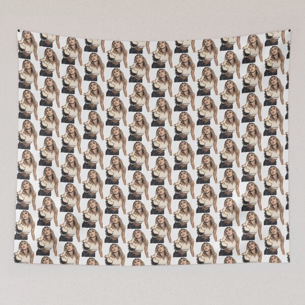 Item preview, Miley Cyrus Bangerz Era Middle Finger Portrait Art Design designed and sold by carlitoway1969.
