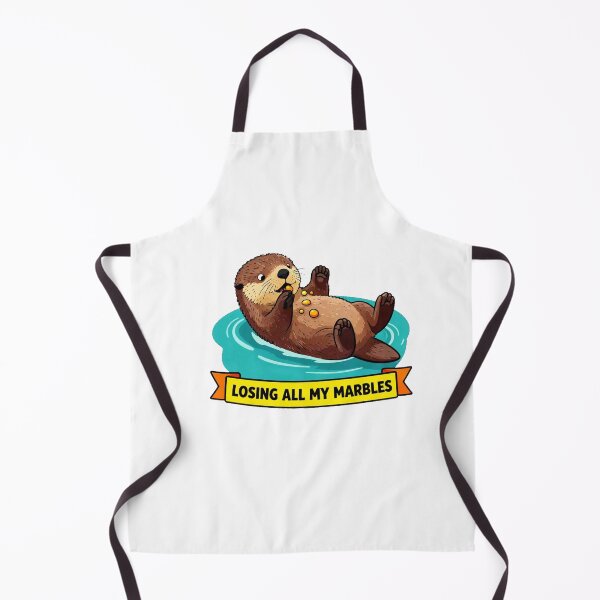 Item preview, Losing All My Marbles - Funny ADHD Sea Otter Chaos Meme designed and sold by Arc2020.