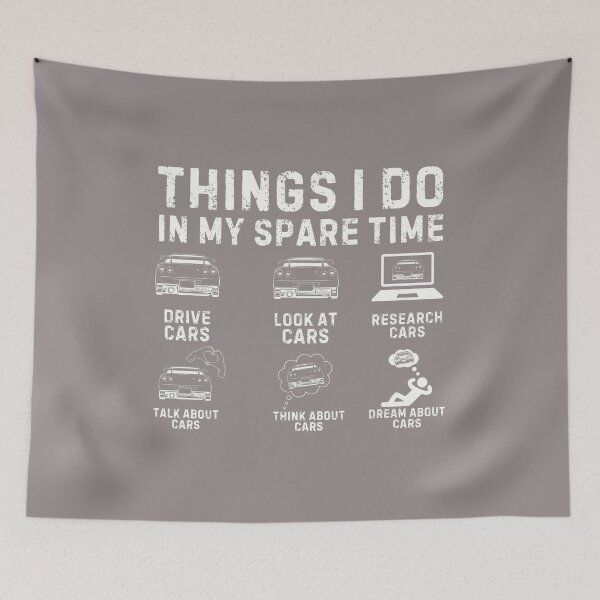 Item preview, Things I Do In My Spare Time Car-23 designed and sold by AngeloSimon.