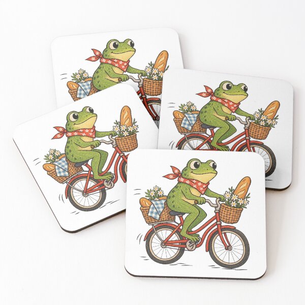 Item preview, Frog On Bike designed and sold by Crownaged.