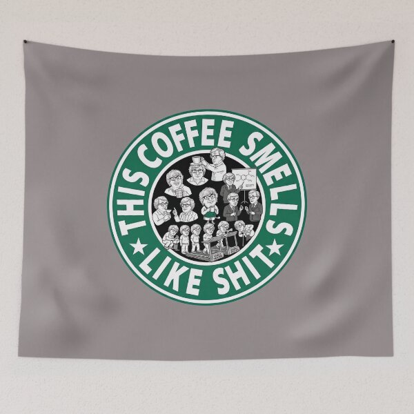 Item preview, This Coffee Smells Like Shit Parody Logo-20 designed and sold by AngeloSimon.
