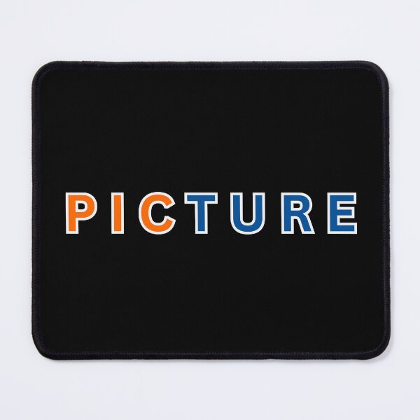 Item preview, Picture Bold Orange & Blue Typography designed and sold by Detroja Typography.