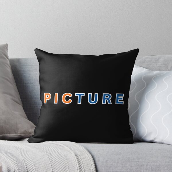 Item preview, Picture Bold Orange & Blue Typography designed and sold by Detroja Typography.