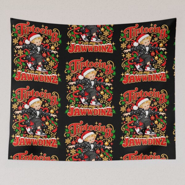 Item preview, Tiptoein' in My Jawwdinz Christmas Kid Holiday designed and sold by RDGNR.