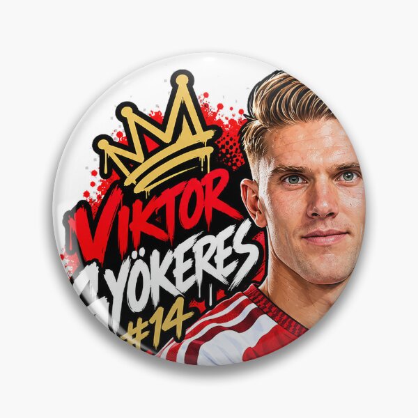 Artikelvorschau, Viktor Gyökeres Graffiti entworfen und verkauft von Charlotte Hawkins.