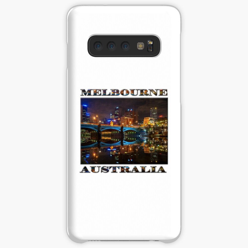 Reflective City (poster edition on white) Case & Skin for Samsung Galaxy
