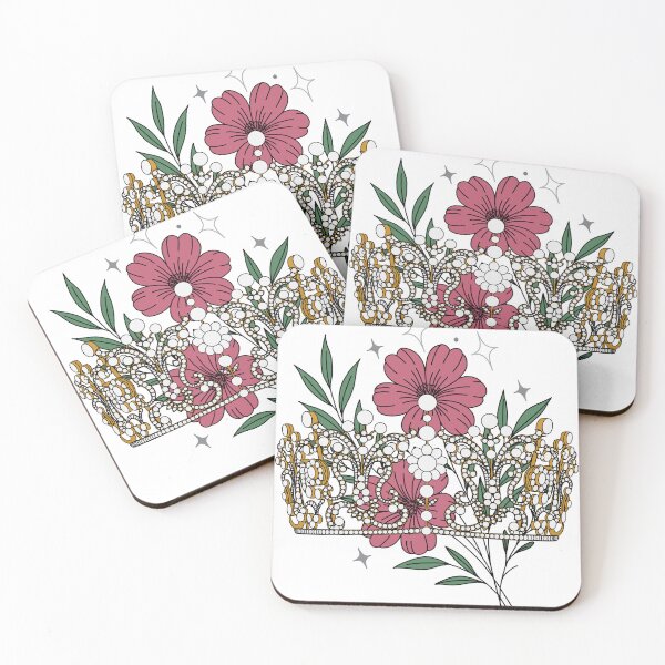 Item preview, Poltimore Tiara Flowers designed and sold by FreeOrca.