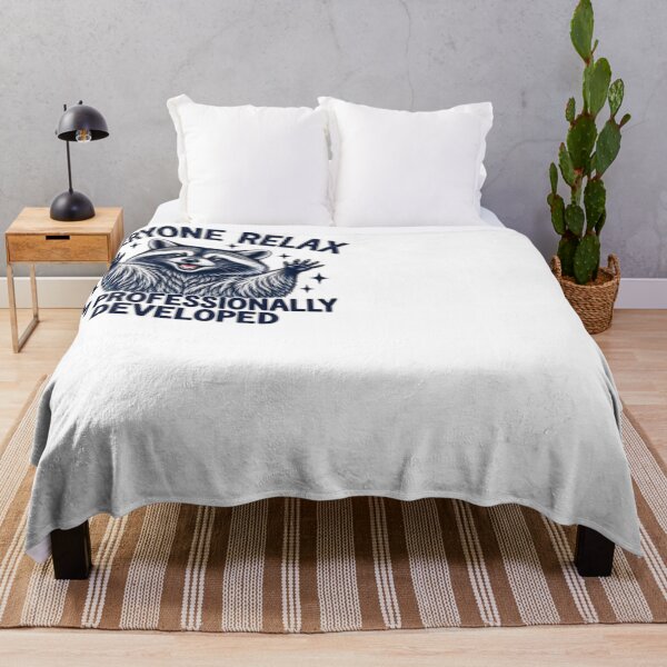 Item preview, Everyone_Relax_Im_Professionally_Developed_Raccoon_Humor designed and sold by ghanagjkiyf.