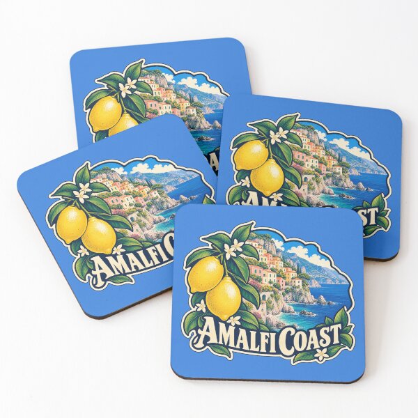 Item preview, Amalfi Coast Italy Lemon Mediterranean Travel Sticker designed and sold by Timeless Design.