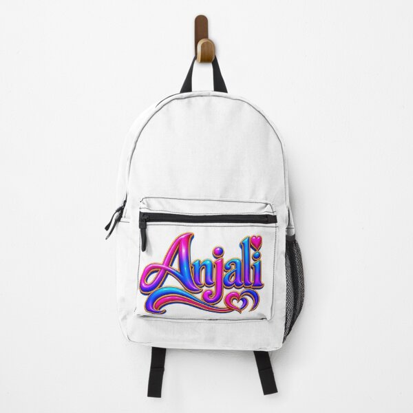 Item preview, Anjali Colorful 3D Name Art designed and sold by Design Sounds Studio.