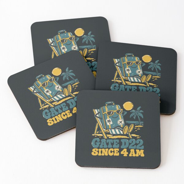 Item preview, Funny Travel Airport Delayed Flight Humor designed and sold by OpenFieldNotes.