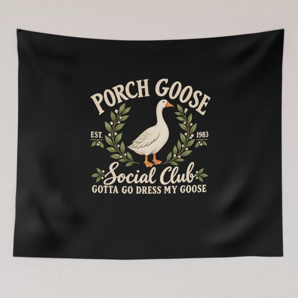 Item preview, Porch Goose Social Club Gotta Go Dress My Goose designed and sold by NAAYAX.