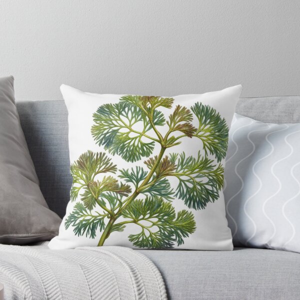 Item preview, Cabomba Aquatica Inspired Botanical Oil Painting designed and sold by Ocelot-T.