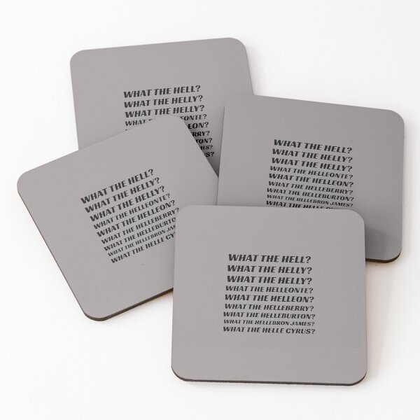 Item preview, What The Hell Puns Stacked Text Funny-31 designed and sold by JeannettePape.