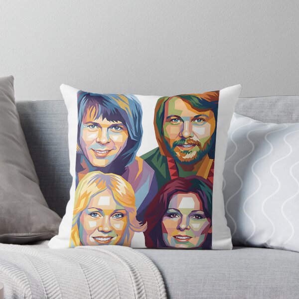Item preview, Colorful Abba Pop Art Inspired Retro Music Design designed and sold by carlitoway1969.