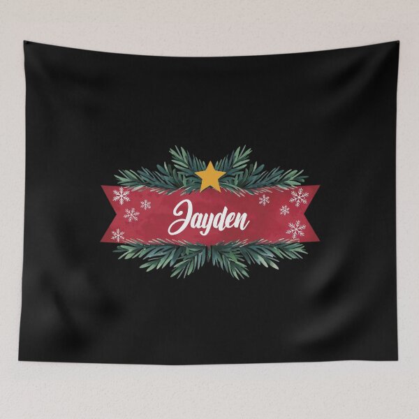 Item preview, Jayden Personalized Custom Christmas Name - Cool & Funny Design for Men and Boys designed and sold by Watsonarts.