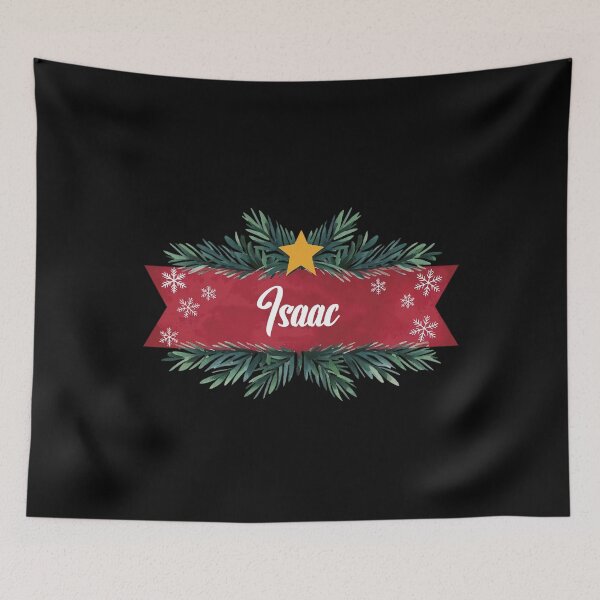 Item preview, Isaac Personalized Custom Christmas Name - Cool & Funny Design for Men and Boys designed and sold by Watsonarts.
