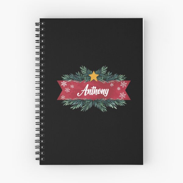 Item preview, Anthony Personalized Custom Christmas Name - Cool & Funny Design for Men and Boys designed and sold by Watsonarts.