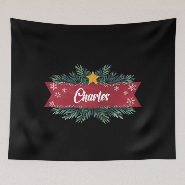 Item preview, Charles Personalized Custom Christmas Name - Cool & Funny Design for Men and Boys designed and sold by Watsonarts.