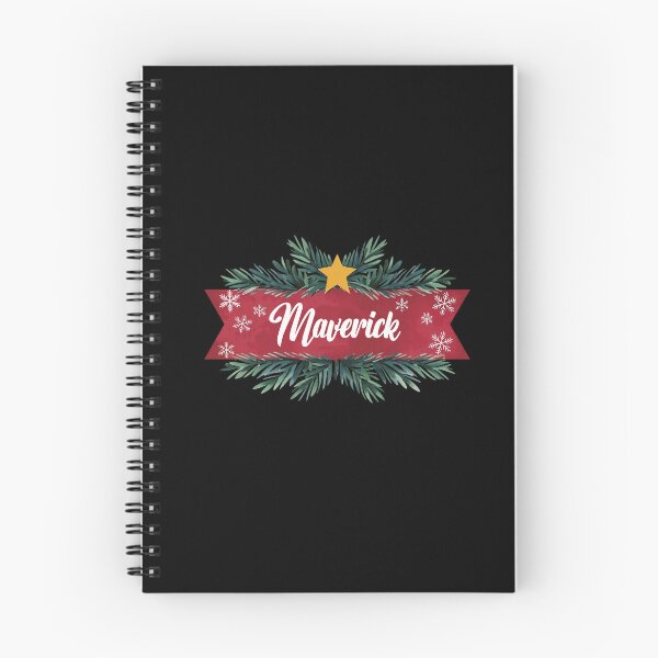 Item preview, Maverick Personalized Custom Christmas Name - Cool & Funny Design for Men and Boys designed and sold by Watsonarts.