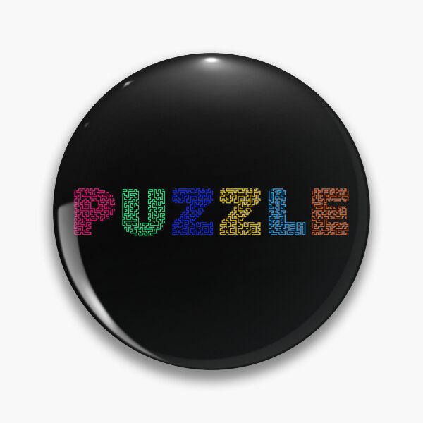 Item preview, Colorful Maze Letters Retro Puzzle Typography designed and sold by Detroja Typography.
