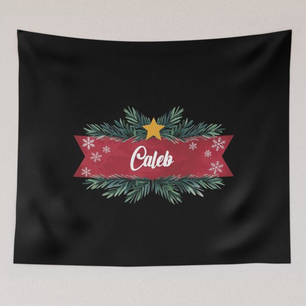 Item preview, Caleb Personalized Custom Christmas Name - Cool & Funny Design for Men and Boys designed and sold by Watsonarts.