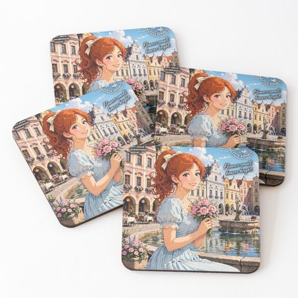 Item preview, Czech Republic — Telč — A Colorful Renaissance Dream designed and sold by DibujandoPorfa.