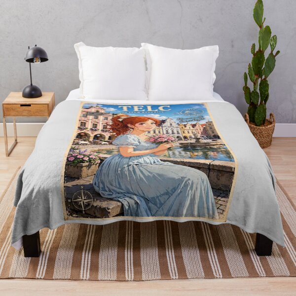 Item preview, Czech Republic — Telč — A Colorful Renaissance Dream designed and sold by DibujandoPorfa.
