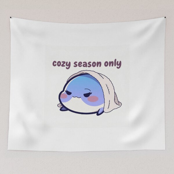 Item preview, Cozy Season Only Sunfish Sticker designed and sold by SungFishCoop.