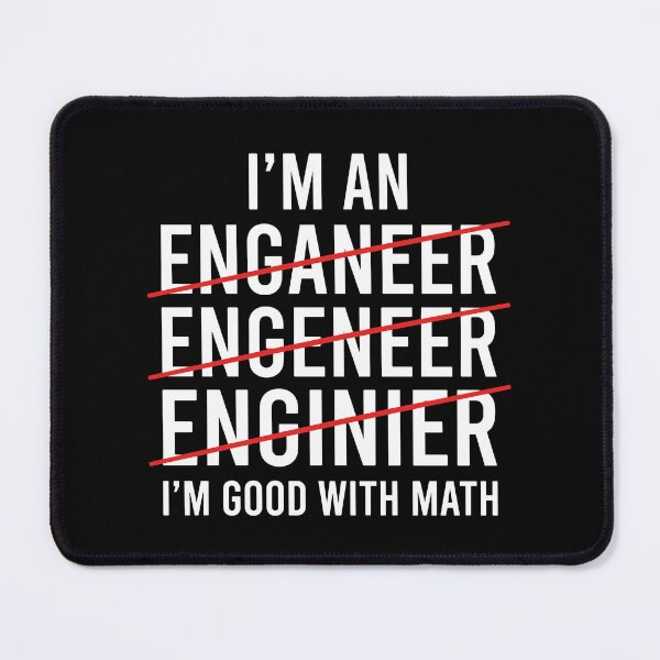 Item preview, I'm An Enganeer Engeneer Engeneer Enginier I'm Good With Math Funny Engineer Math Lover designed and sold by Hernisemok.