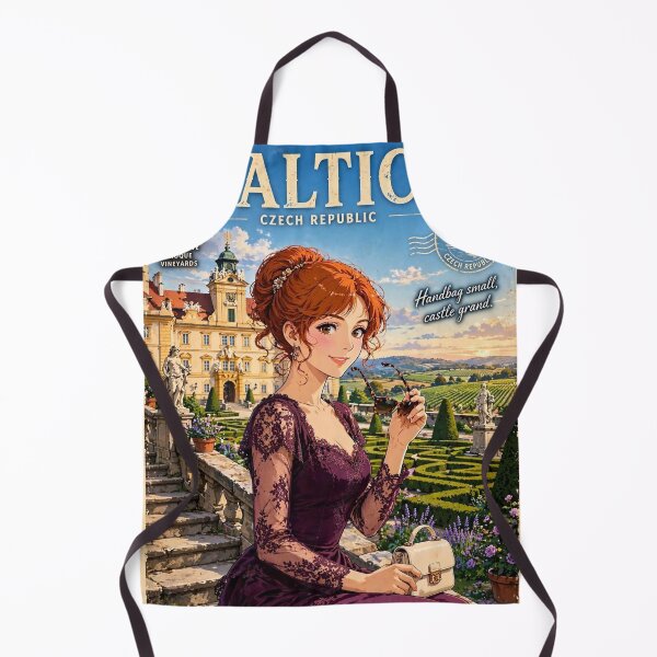Item preview, Czech Republic — Valtice Castle — An Afternoon of Elegance designed and sold by DibujandoPorfa.
