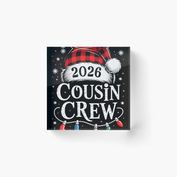 Item preview, Christmas Cousin Crew 2026 Family Xmas PJs designed and sold by linendaust.
