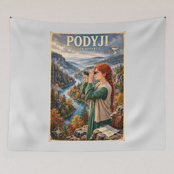 Item preview, Czech Republic — Podyjí National Park — Along the Hidden River designed and sold by DibujandoPorfa.