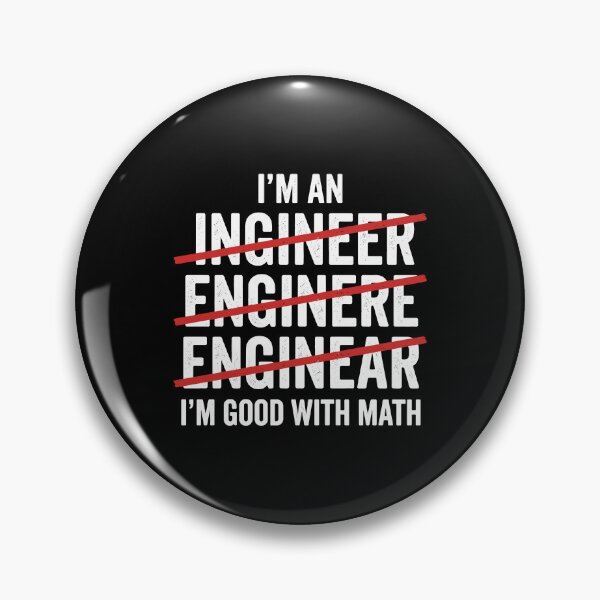 Item preview, I'm An Ingineer Enginere Enginear I'm Good With Math Funny Engineer Math Lover Profession designed and sold by Hernisemok.