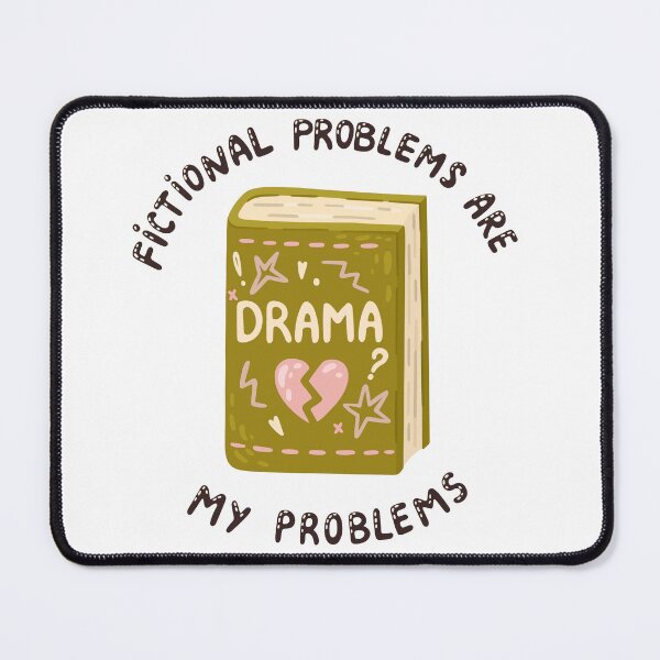 Item preview, Drama Lover and Fiction Reader Concept designed and sold by creativecornr.