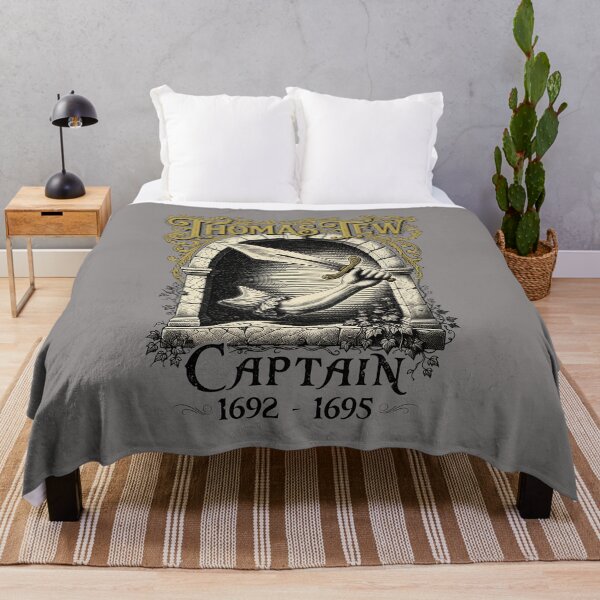 Item preview, Thomas Tew Captain Pirate Flag 1692-1695-79 designed and sold by MargaritaWegen.
