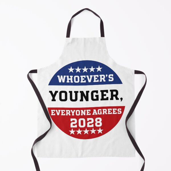 Item preview, Whoever’s Younger, Everyone Agrees 2028 – Funny Political Button Design designed and sold by Searching ideas.