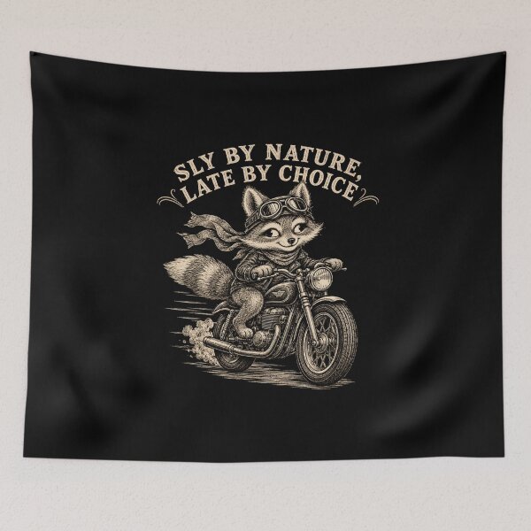 Item preview, Sly by Nature, Late by Choice – Vintage Fox Motorcycle designed and sold by MJO80.