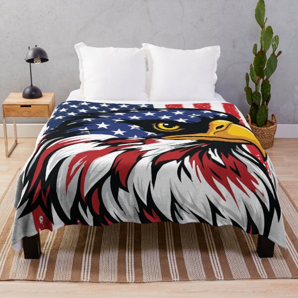 Item preview, Thank You Veterans - Bald Eagle American Flag designed and sold by Marshallamoakohene.