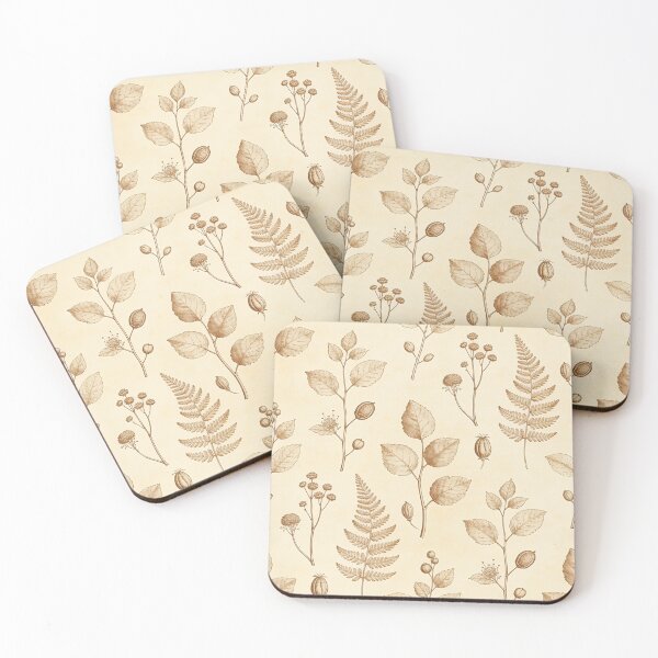 Item preview, Vintage Sepia Herbarium Botanical Print designed and sold by LenNo9881.