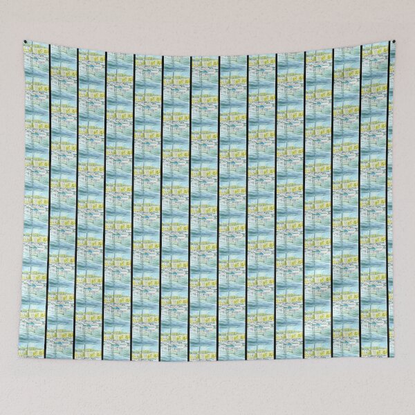 Item preview, Portishead Marina Scenic Waterfront Landscape Design designed and sold by Bahiya.