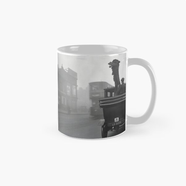 Item preview, To All the Humps I've Loved Before; funny camel in a London black cab vintage black and white photograph designed and sold by Astrid Arkhangelsky.