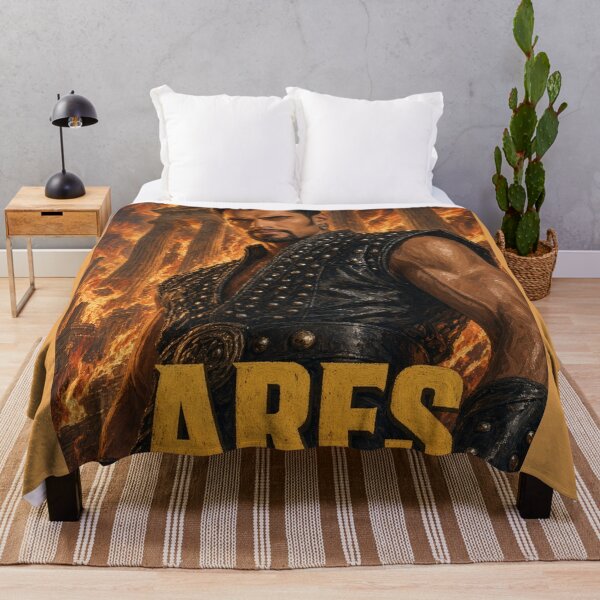 Item preview, Ares The God of War - Retro Fantasy Epic Poster Art designed and sold by ElvisVintagePosters.