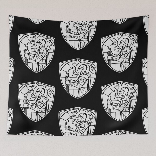 Item preview, Medieval Knight Stained Glass Shield designed and sold by MySimpleFlow.