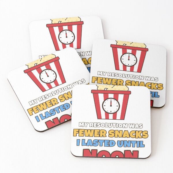 Item preview, My Resolution Was Fewer Snacks I Lasted Until Noon Funny New Year designed and sold by Bornprints.