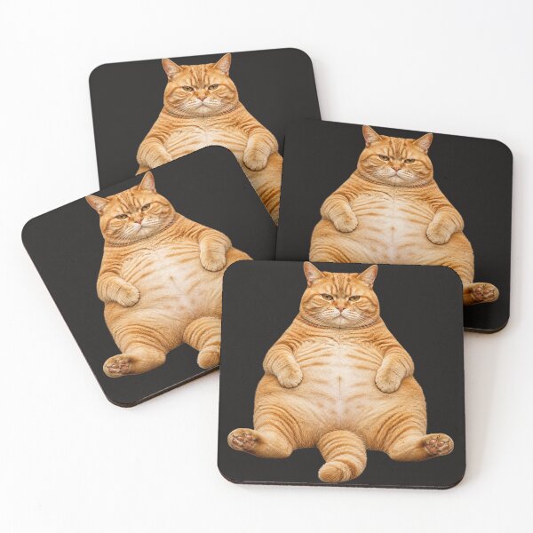 Item preview, Funny Realistic Fat Cat Shirt, Serious Orange Cat T-Shirt, Cute Cat Lover Gift designed and sold by Aniahck.