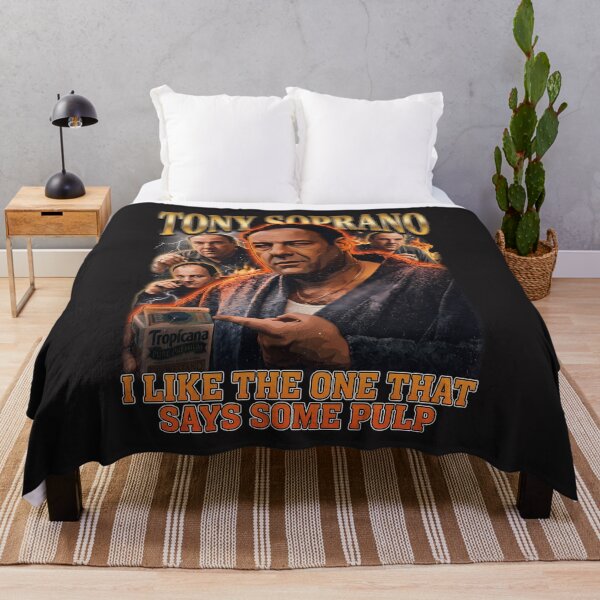 Item preview, Tony Soprano Orange Juice Collage Bootleg designed and sold by Enea Kelo.